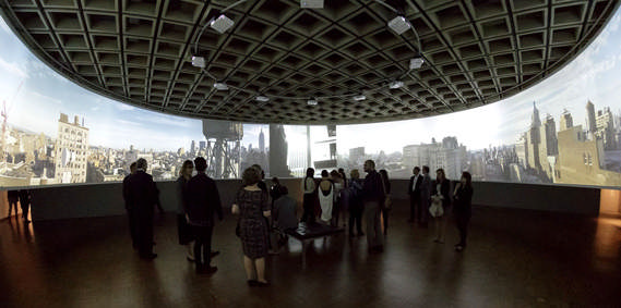 Жизнь как искусство - Optoma и Pixelwix для галереи искусств в Нью-Йорке